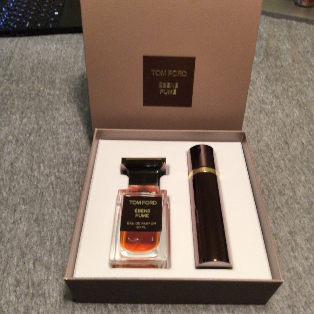 Tom Ford Ébène Fumé Set - Black and Gold